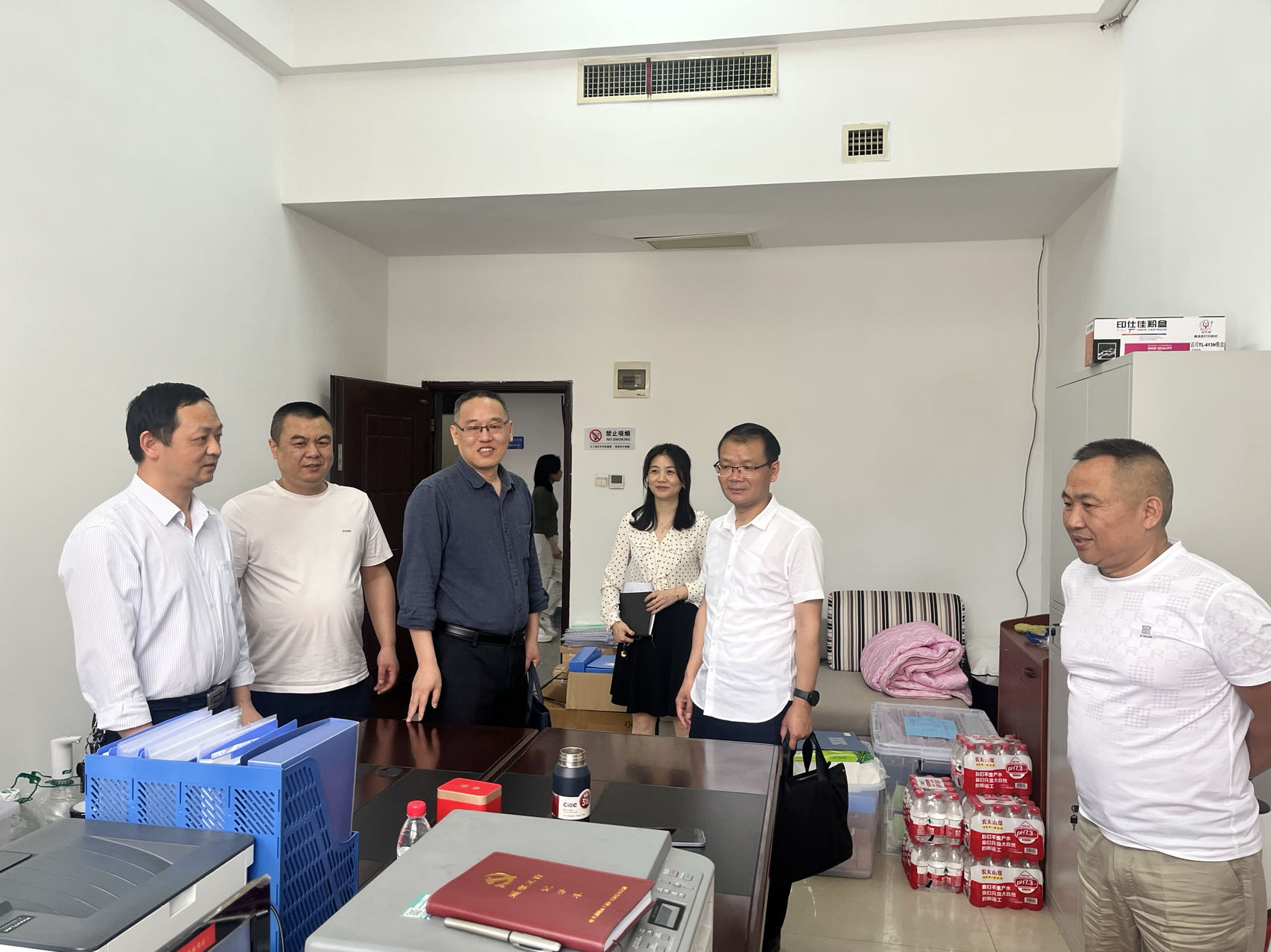 大祥区委巡察工作领导小组深入巡察驻地开展中期调研，着力提升工作质效(图1)