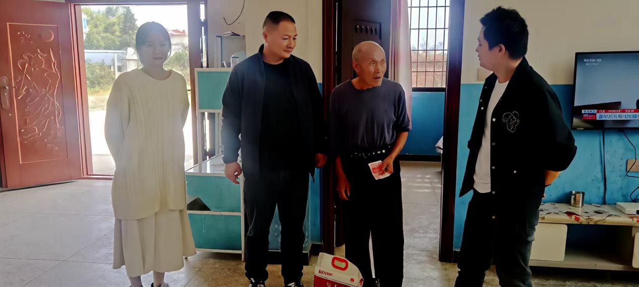 情暖重阳敬功臣 爱洒老兵颂英雄——大祥区板桥乡开展重阳节慰问抗美援朝老战士活动