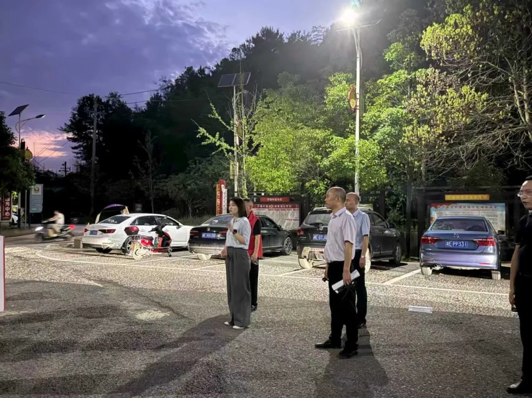 大祥区开展夜间地质灾害应急避险实战演练 曾剑萍现场指导